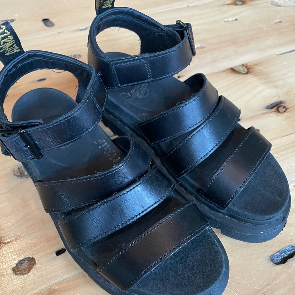 Dr. Martens Blaire Platform Sandals - Picture 2 of 5